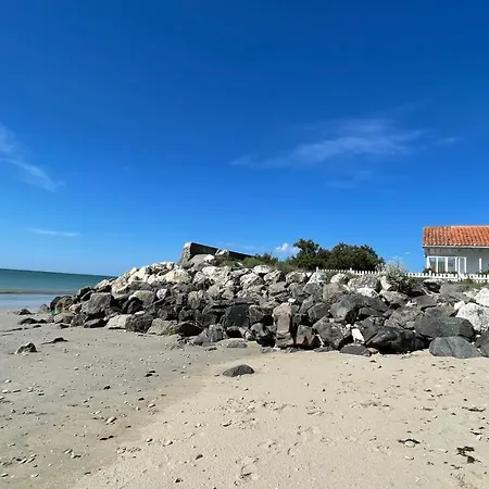 MAISON SUR LA PLAGE avec VUE MER PANORAMIQUE Le Martray Extérieur photo